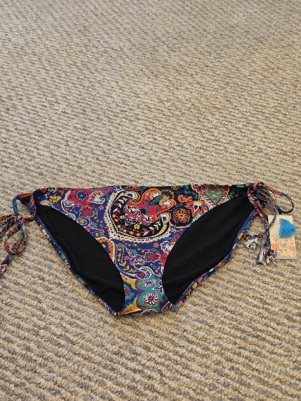 Johnny Was Hannah Multicolor Bikini Bottoms Size 1X,2X